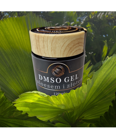 DMSO ŻEL Z ALOESEM I ZŁOTEM 120 ml
