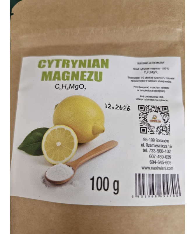 Cytrynian magnezu 100g
